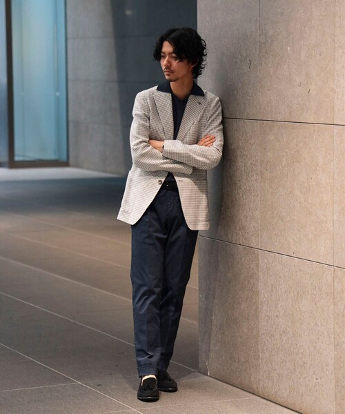 Brilla per il gusto ハウンドトゥース ジャケット 44 Brilla per il gusto ハウンドトゥース ジャケット 44 - メルカリ