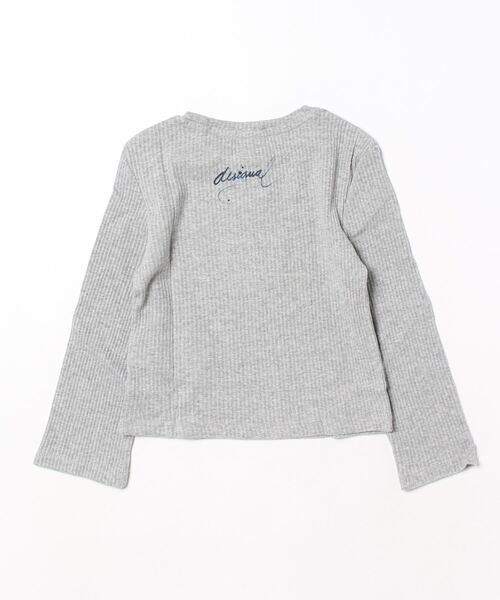 Desigual（デシグアル）の「マーガレット&ラインストーン Tシャツ（Tシャツ/カットソー・キッズ・ブラック・XXL/L/M/S/XL/XS）」の2枚目の写真