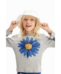 マーガレット&ラインストーン Tシャツ