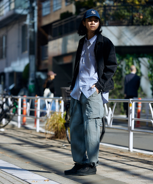 NULL(ヌル)の「NULL TOKYO × JOURNAL STANDARD / C/N OUTSIDE PANTS(カーゴパンツ・メンズ・ブラック/ネイビー/グレー・MEDIUM/LARGE/X-LARGE)」の21枚目の写真