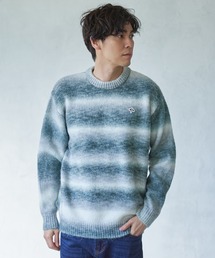 Arnold Palmer | グラデーション ボーダーニット シェア プルオーバー(ニット/セーター)