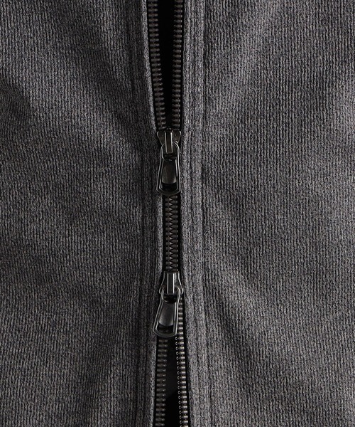 ハイダウェイニコル レザージャケットライトグレー Mサイズ　パーカー　2点 ハイダウェイニコル レザージャケットライトグレー Mサイズ パーカー 2