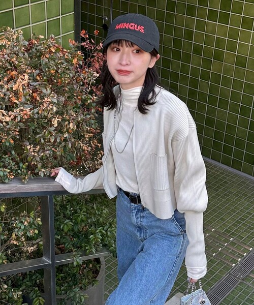 fredy emue（フレディエミュ）の「JAZZキャップ（キャップ・レディース・ブラック系その他/ネイビー/レッド/ブラック/キナリ・FREE）」の20枚目の写真