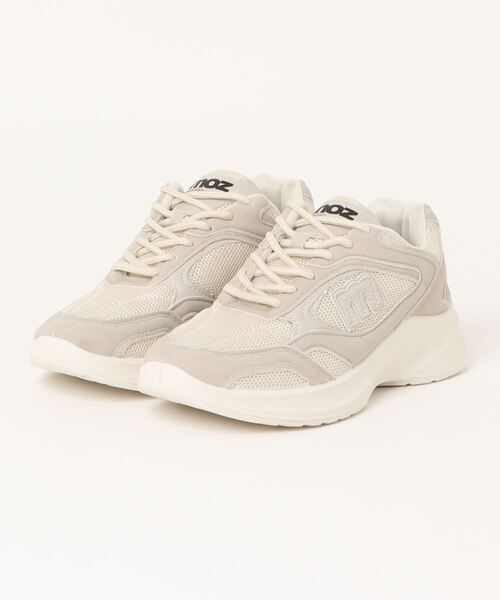 moz（モズ）の「【MOZ sweden】厚底スニーカー（スニーカー・レディース・ホワイト/ベージュ/ブラック・23.0cm/23.5cm/24.5cm/22.5cm/24.0cm）」の3枚目の写真