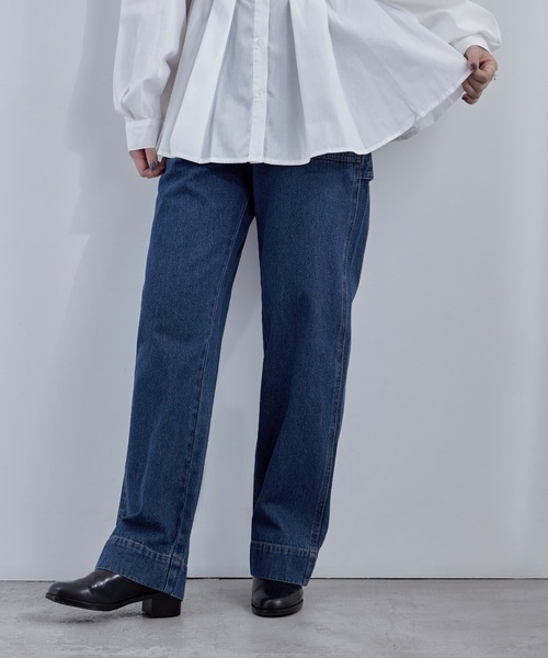 お値下‼︎ 25SS ebure エブール 11.5オンスデニム ペインターパンツ 11．5オンスデニム 4110600468 | ebure (Women