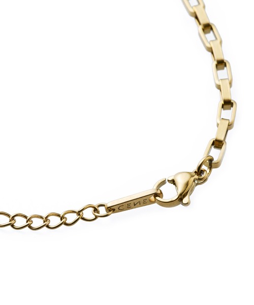 CENE（セネ）の「【CENE】セネ/スクエアチェーンブレスレット（ブレスレット・レディース・ゴールド/シルバー・FREE）」の6枚目の写真