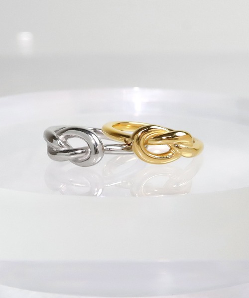 blackdia ocean(ブラックダイヤオーシャン)の「blackdia ocean シングルツイストリング(リング・レディース・ゴールド/シルバー・9号/12号/13号/18号/16号)」の5枚目の写真