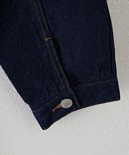 CIAOPANIC TYPY（チャオパニックティピー）の「【TYPYdenim】デニムジャケット(セットアップ対応)（デニムジャケット・メンズ・ベージュ/ネイビー/グレー/オフホワイト・MEDIUM/LARGE）」の9枚目の写真