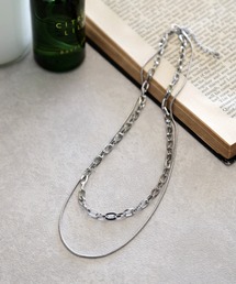 BAYFLOW | CS2連チェーンネックレス(ネックレス)