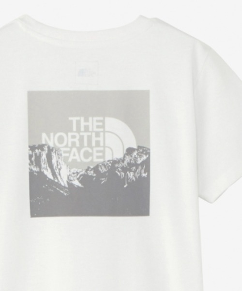THE NORTH FACE(ザノースフェイス)の「THE NORTH FACE/ザ・ノース・フェイス S/S SQUARE MOUNTAIN LOGO プリントTシャツ NTW32377(Tシャツ/カットソー・レディース・ホワイト/ブラック・M/L/XL)」の19枚目の写真