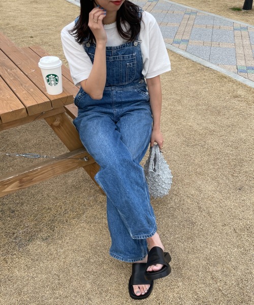 Healthknit（ヘルスニット）の「[HEALTHKNIT/ヘルスニット] 別注 クルーネック ワッフル ショートスリーブカットソー（Tシャツ/カットソー・レディース・ホワイト/グリーン/レッド/ブラック・F）」の13枚目の写真