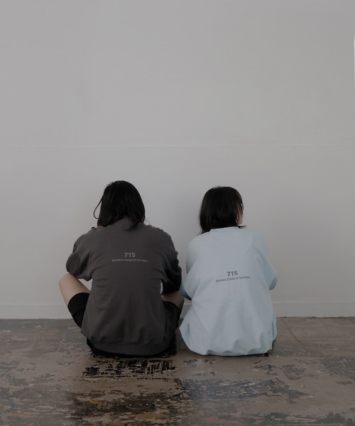 ロゴ刺繍オーバースウェット（スウェット）｜LIAN（リアン）