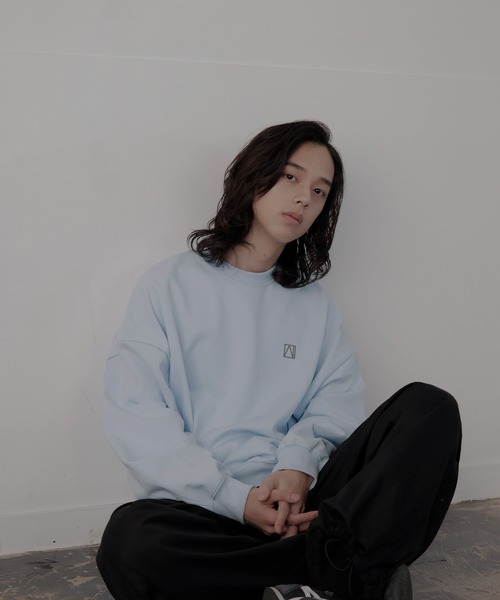 ロゴ刺繍オーバースウェット（スウェット）｜LIAN（リアン）