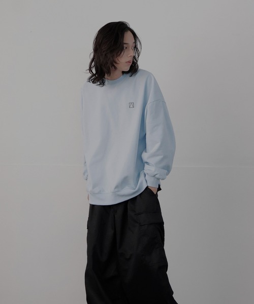 ロゴ刺繍オーバースウェット（スウェット）｜LIAN（リアン）