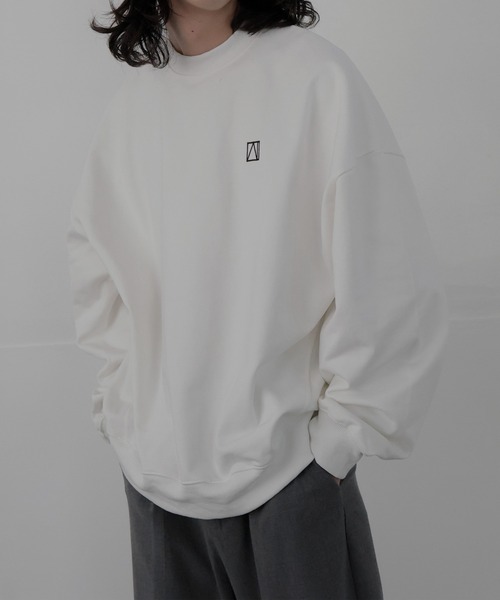 ロゴ刺繍オーバースウェット（スウェット）｜LIAN（リアン）