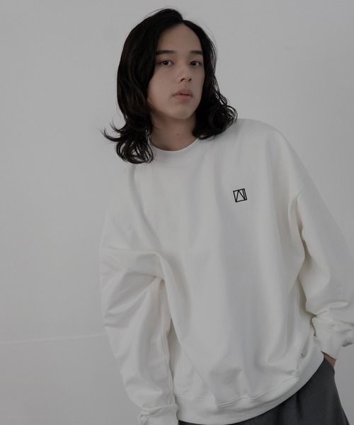 セール】ロゴ刺繍オーバースウェット（スウェット）｜LIAN