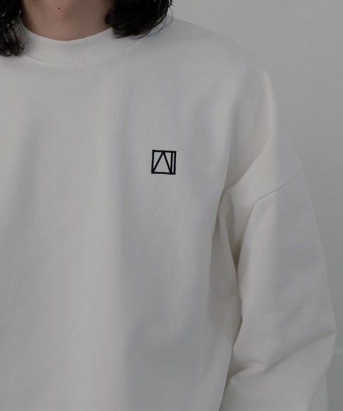 ロゴ刺繍オーバースウェット（スウェット）｜LIAN（リアン）