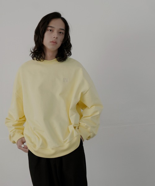 ロゴ刺繍オーバースウェット（スウェット）｜LIAN（リアン）