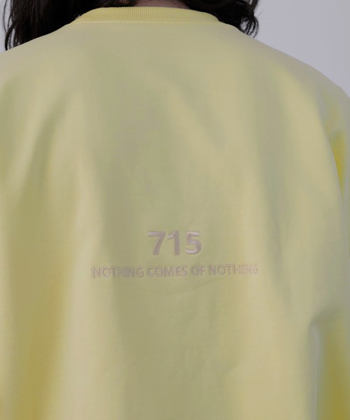 ロゴ刺繍オーバースウェット（スウェット）｜LIAN（リアン）