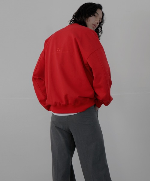 ロゴ刺繍オーバースウェット（スウェット）｜LIAN（リアン）