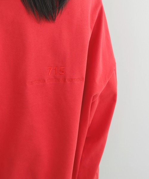 ロゴ刺繍オーバースウェット（スウェット）｜LIAN（リアン）