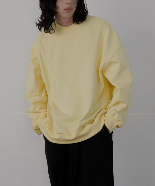 セール】ロゴ刺繍オーバースウェット（スウェット）｜LIAN