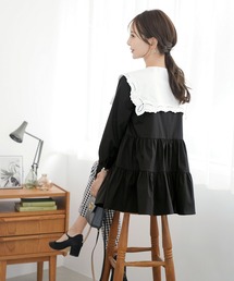 Angelic Pretty♡セーラー襟 半袖トップス 黒 Angelic Pretty♡セーラー襟 半袖トップス 黒 Gogy2kロリータ