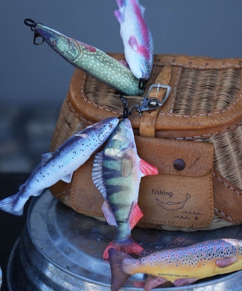 DULTON(ダルトン)の「LITTLE FISHES/キーホルダー 魚(キーホルダー・メンズ・A/B/C/D/E/F・FREE)」の14枚目の写真