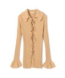 BY MALENE BIRGER リブニットカーディガン