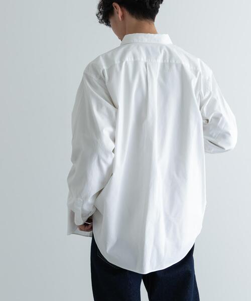 FORK&SPOON（フォークアンドスプーン）の「FORK&SPOON　スナップボタンシャツ（シャツ/ブラウス・メンズ・ストライプ/チャコールグレー/オフホワイト・5/4）」の22枚目の写真