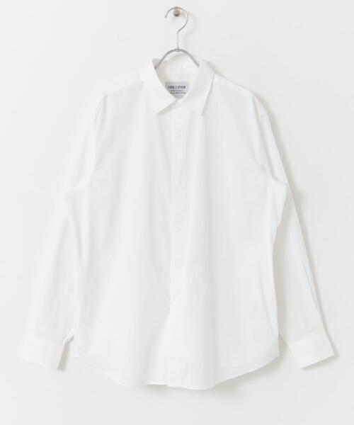 FORK&SPOON（フォークアンドスプーン）の「FORK&SPOON　スナップボタンシャツ（シャツ/ブラウス・メンズ・ストライプ/チャコールグレー/オフホワイト・5/4）」の12枚目の写真