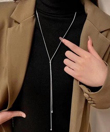 ループタイ」に該当するネックレス（シルバー/銀色系）ファッション