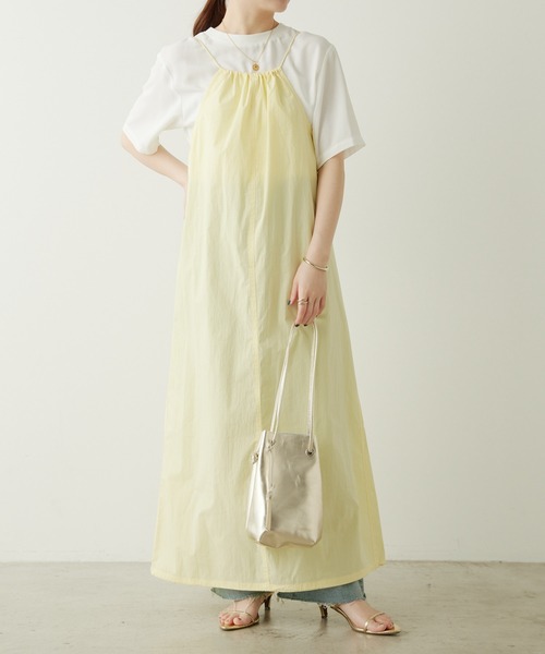 marco masi（マルコマージ）の「marco masi/レザー巾着バッグ（ショルダーバッグ・レディース・シルバー/ゴールド・FREE）」の21枚目の写真