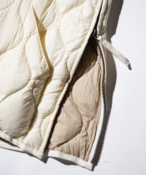 TAION（タイオン）の「TAION / タイオン MILITARY V-NECK W ZIP VEST (TAION-001ALSZML-1) ミリタリー Vネック Wジップ ダウンベスト ソフトシェル（ベスト・メンズ・ブラック/オリーブ/オフホワイト/ダークネイビー/カモフラージュ・MEDIUM/LARGE/X-LARGE/XX-LARGE/SMALL）」の21枚目の写真