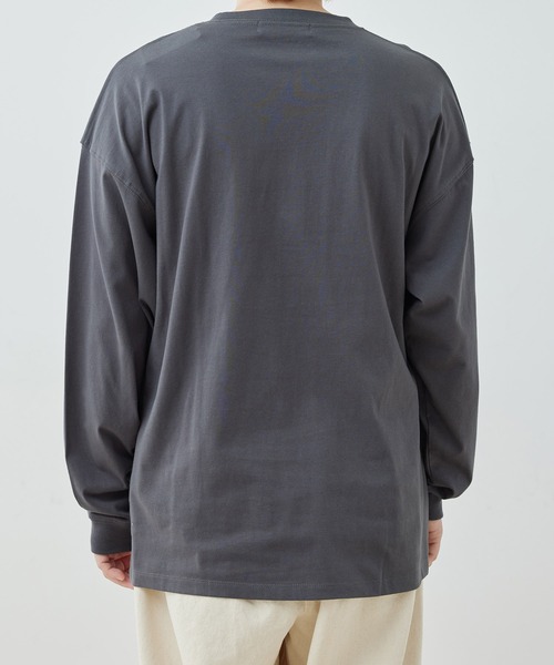 doublet フリンジ刺繍 ロングスリーブTシャツ ★ 19SS ARCHIVER tシャツ 「69」「it」ミドルウェイト クルーネック刺繍