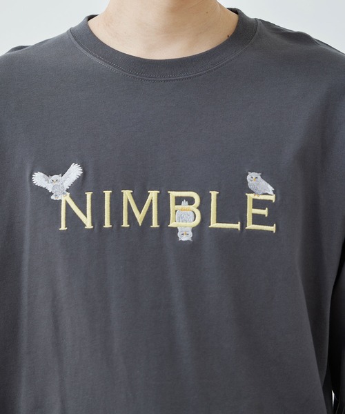 セール】j.n.r.d/エシカル刺繍ロングスリーブTシャツ（Tシャツ