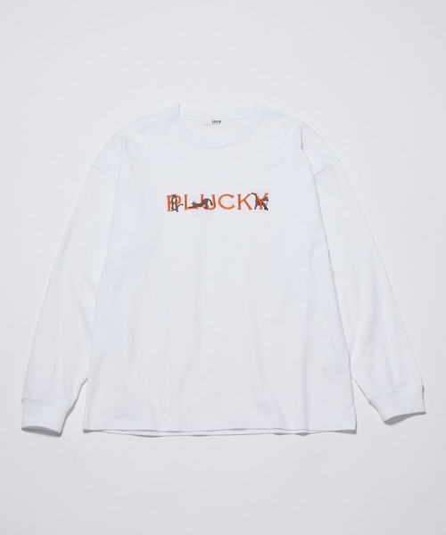 JUNRED(ジュンレッド)の「エシカル刺繍ロングスリーブTシャツ(Tシャツ/カットソー・メンズ・ライトグリーン/ホワイト/チャコールグレー・M/L/LL)」の19枚目の写真