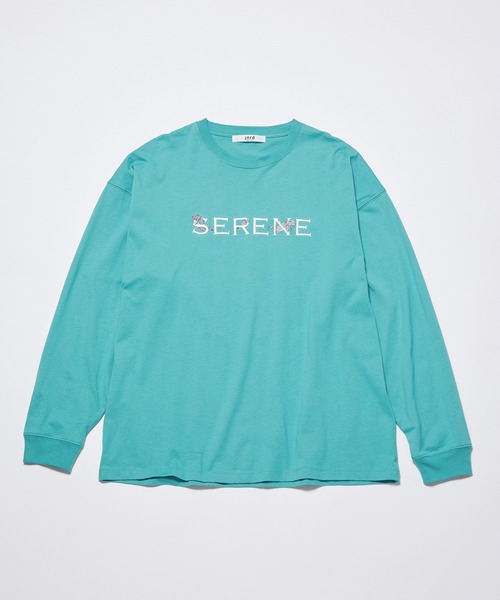 JUNRED(ジュンレッド)の「エシカル刺繍ロングスリーブTシャツ(Tシャツ/カットソー・メンズ・ライトグリーン/ホワイト/チャコールグレー・M/L/LL)」の20枚目の写真