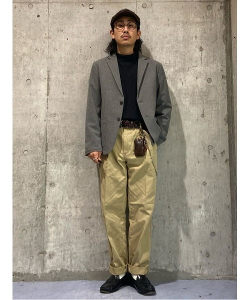 EDWIN（エドウィン）の「【EDWIN】タックテーパード（チノパンツ・メンズ・ベージュ・M/L/S/XL）」の11枚目の写真
