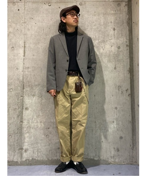 EDWIN（エドウィン）の「【EDWIN】タックテーパード（チノパンツ・メンズ・ベージュ・M/L/S/XL）」の12枚目の写真