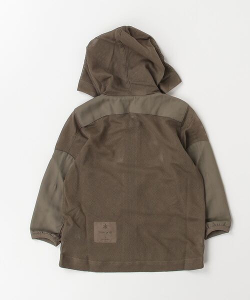 Snow Peak（スノーピーク）の「Kids Insect Shield Mesh Parka（その他アウター・キッズ・チャコール/カーキ・1/2/3/4）」の3枚目の写真