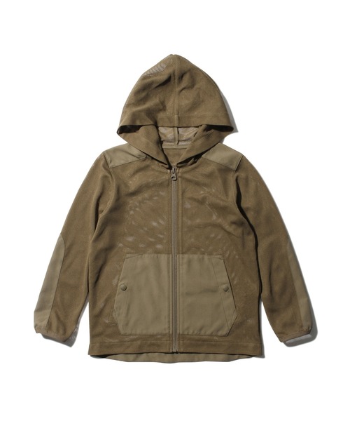 Snow Peak（スノーピーク）の「Kids Insect Shield Mesh Parka（その他アウター・キッズ・チャコール/カーキ・1/2/3/4）」の2枚目の写真