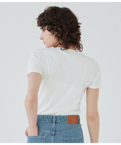 クルーネック半袖Tシャツ（Tシャツ/カットソー）｜PETIT BATEAU