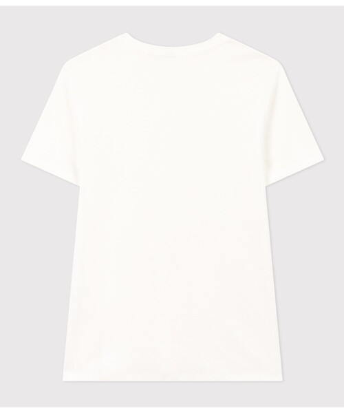 PETIT BATEAU（プチバトー）の「クルーネック半袖Ｔシャツ（Tシャツ/カットソー・レディース・ネイビー/ホワイト/ブラック・MEDIUM/XX-SMALL/SMALL/X-SMALL/LARGE）」の10枚目の写真