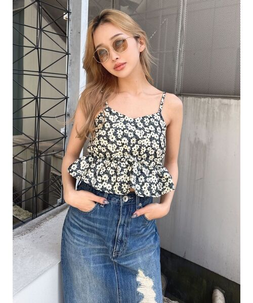 GYDA（ジェイダ）の「フラワージャカードキャミブラウス（キャミソール・レディース・その他/その他2・FREE）」の17枚目の写真