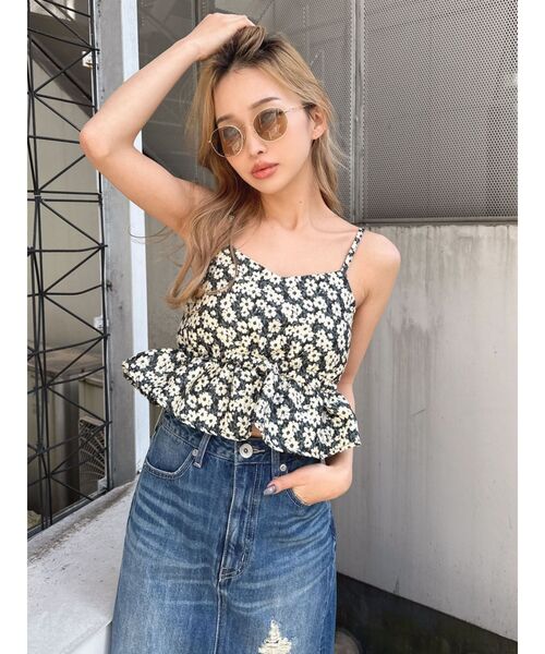 GYDA（ジェイダ）の「フラワージャカードキャミブラウス（キャミソール・レディース・その他/その他2・FREE）」の18枚目の写真