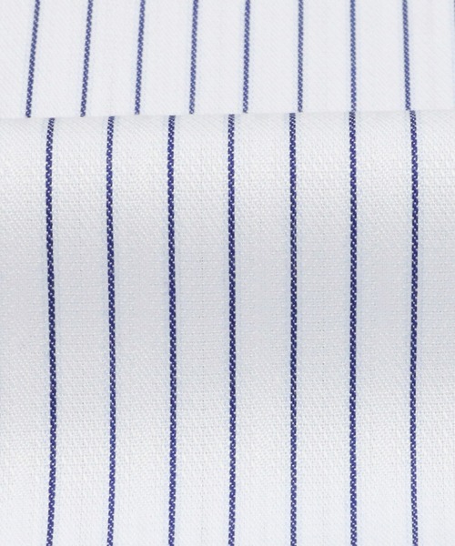 TOKYO SHIRTS(トウキョウシャツ)の「形態安定ノーアイロン スキッパー 7分袖ビジネスワイシャツ(ビジネスシャツ・レディース・ブルー・XL/L/M/S/LL)」の5枚目の写真