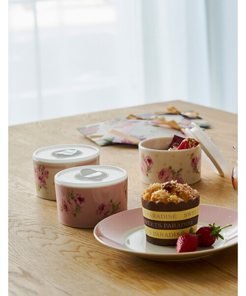 クチュール ローズ柄 ボウルS（キッチンツール）｜LAURA ASHLEY