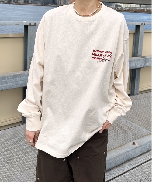 セール】アソートカラーバックプリントロンT（Tシャツ
