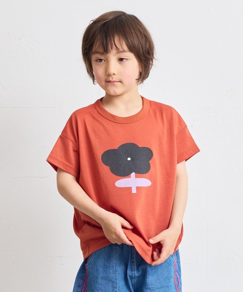 HOGAN RANCH WEAR（ホーガンランチウエア）の「【超吸水速乾】イラストT（kids/XS～LL）（Tシャツ/カットソー・キッズ・オフホワイト/ブルー/ブラック/ピンク/グリーン/ブラウン・XS/S/M/L/LL）」の3枚目の写真